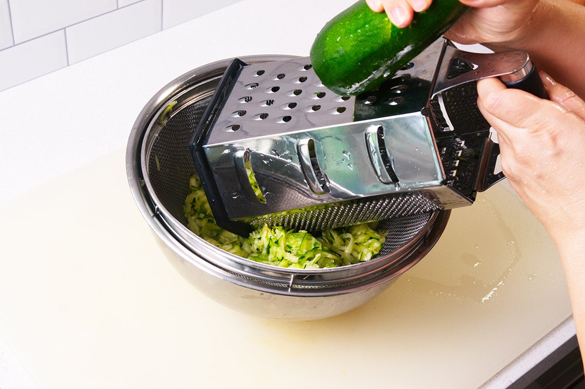 grating for zucchini jam