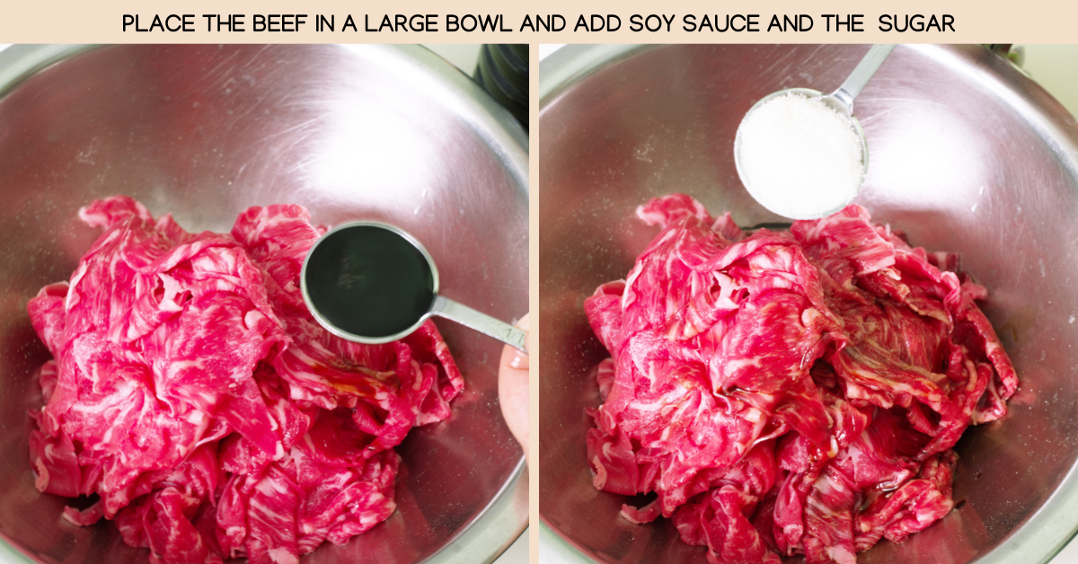 beef soy
