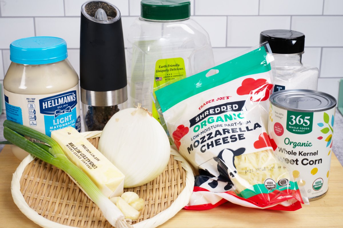 ingredients corn cheese