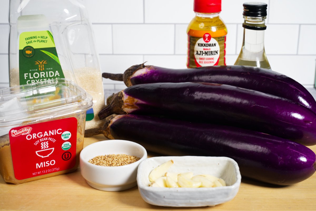 photo of ingredients for eggplant