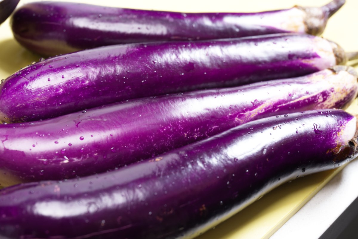 photo of asian eggplants