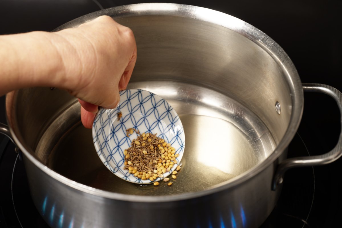 adding the seeds