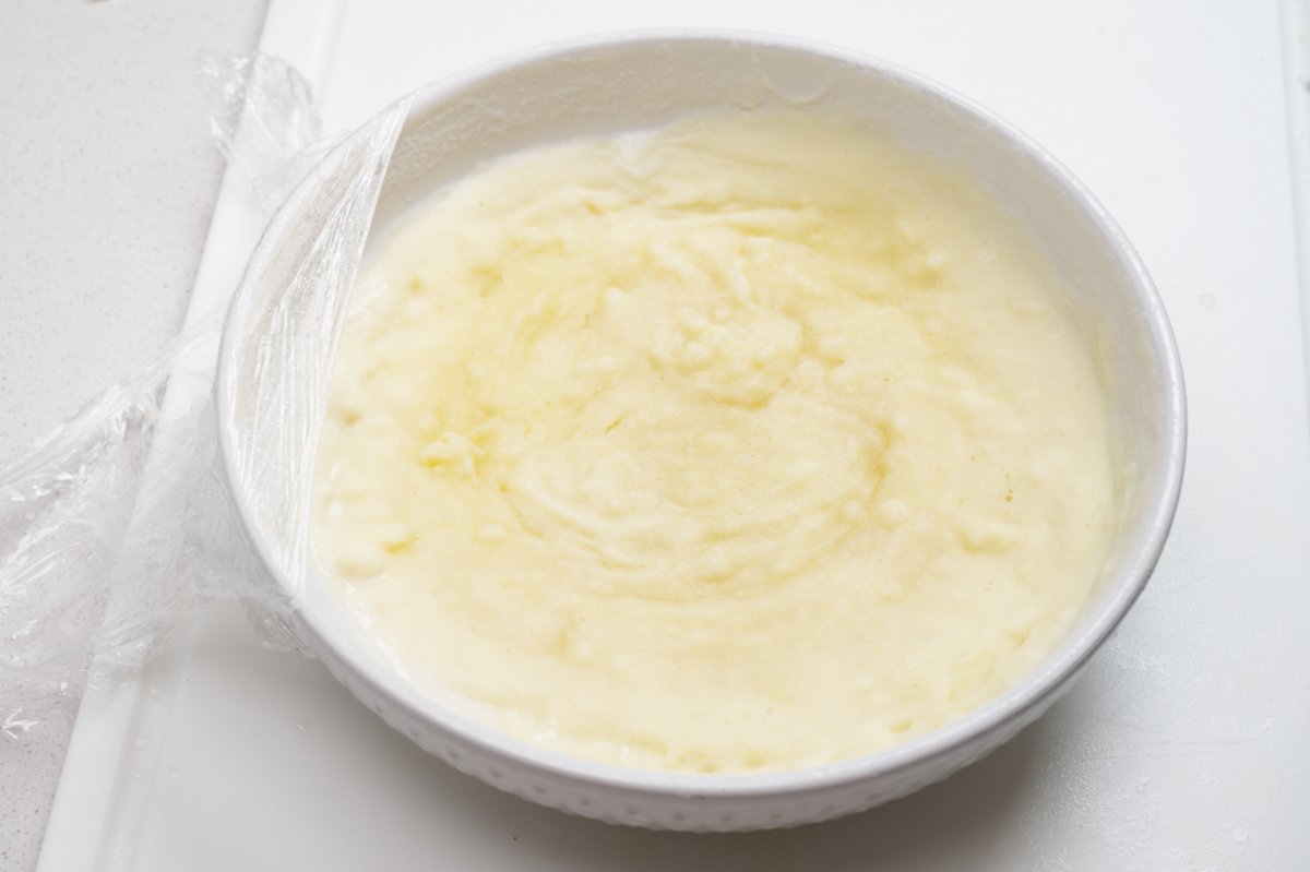 what the quick mochi dough looks like