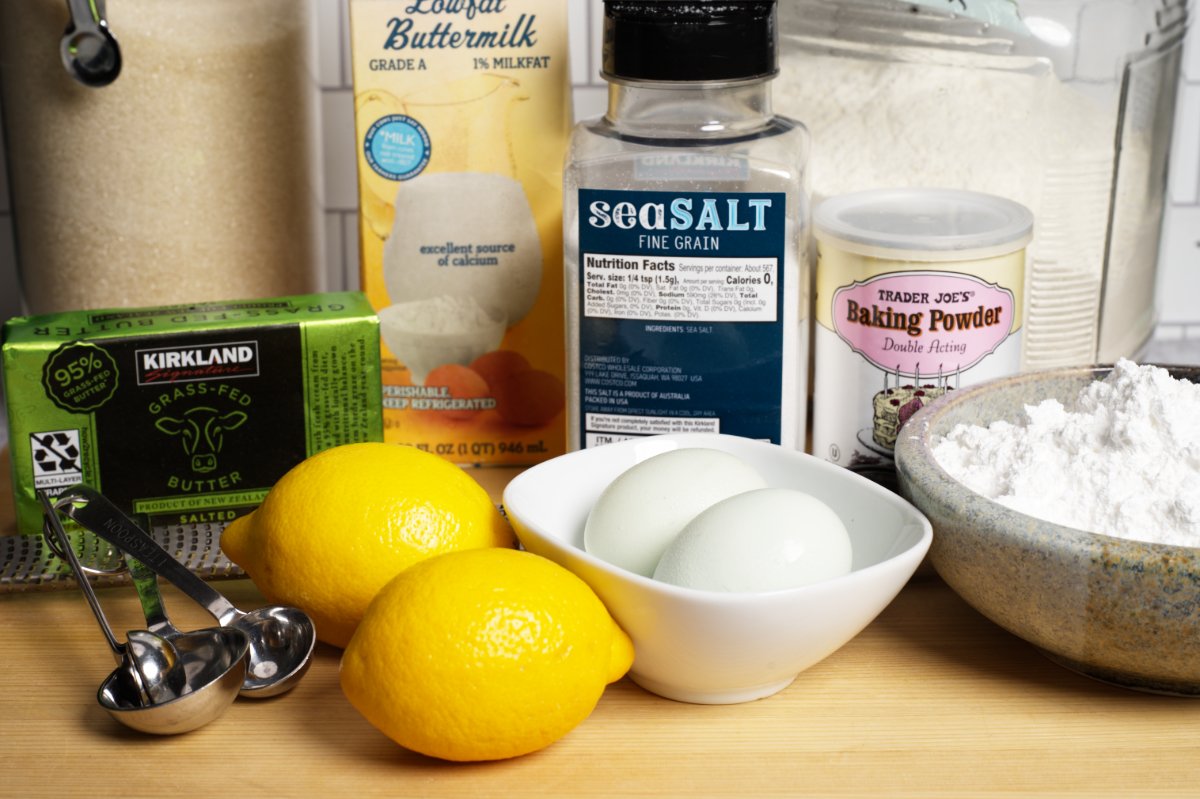 ingredient photo for lemon pound cake