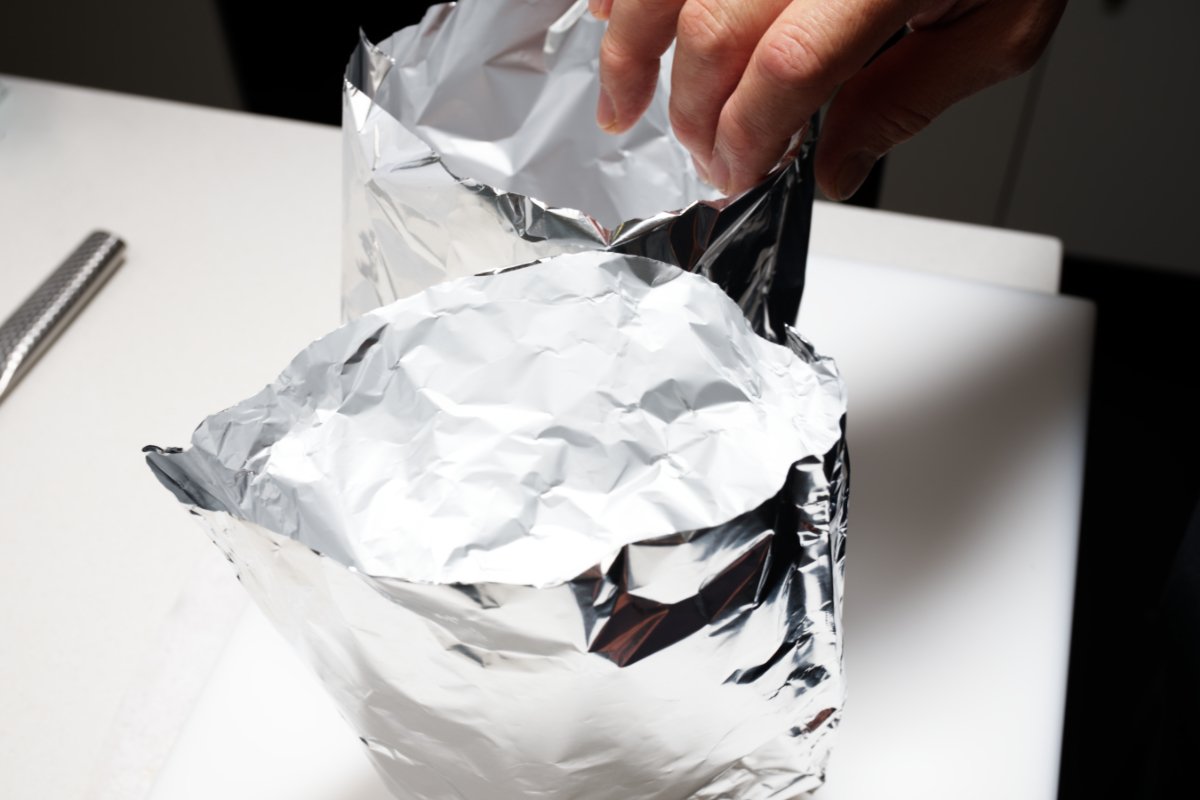 finished foil packets
