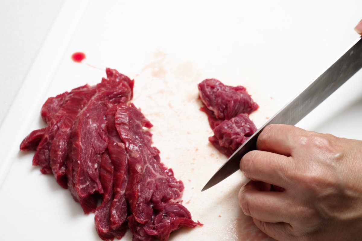 chunks of beef
