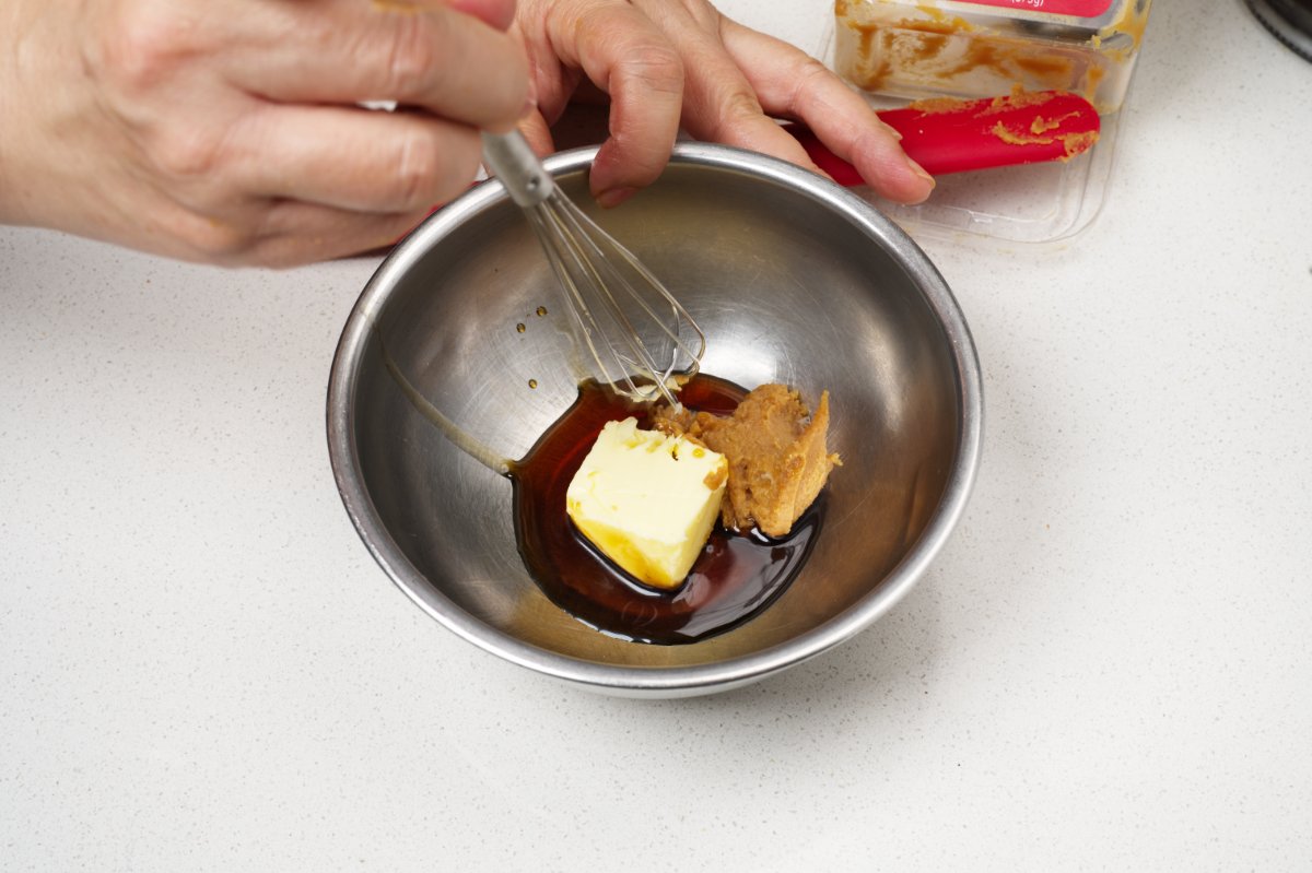 add in miso for slow roasted okinawan potatoes
