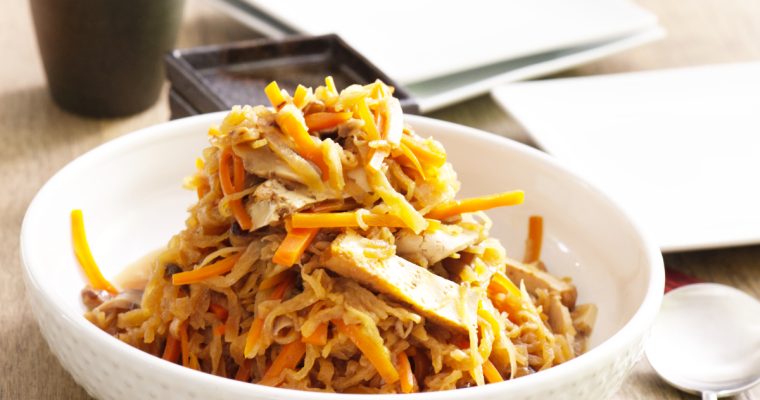 Simmered Kiriboshi Daikon