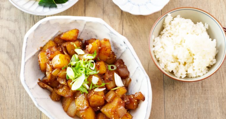 Soy Glazed Potatoes