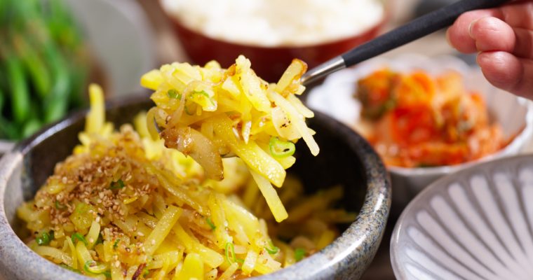 Korean Stir Fried Potatoes