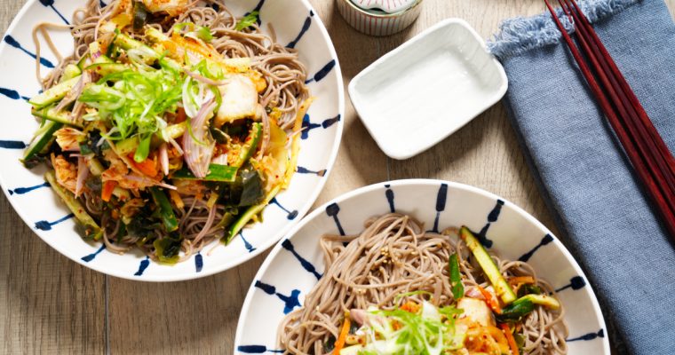 Chilled Kimchi Noodles
