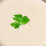 photo of the finished soup for recipe card
