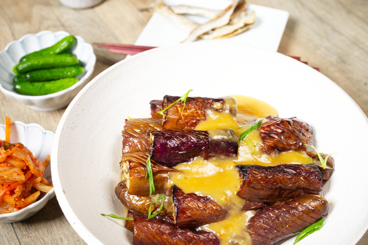 Miso-Glazed Eggplant