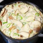 closeup photo of souffle for recipe card