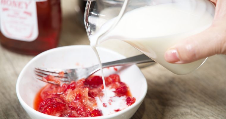 Strawberries and Milk
