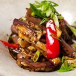 recipe card photo for Chinese-style eggplant salad
