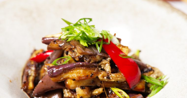 Chinese-style Eggplant Salad