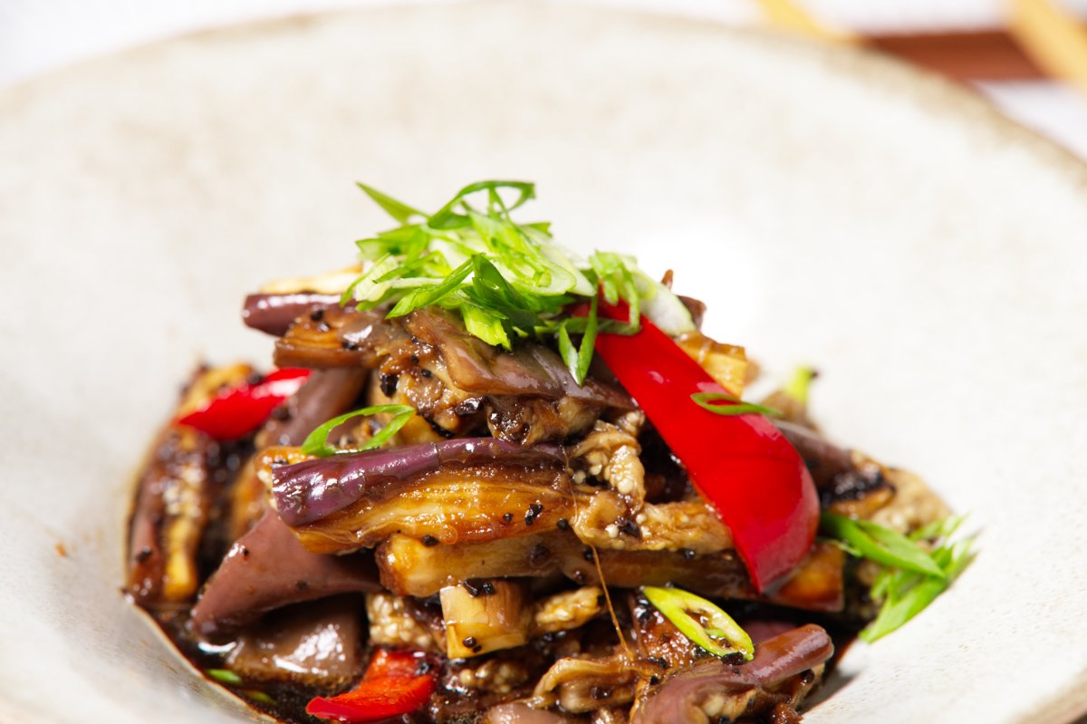 Chinese-style Eggplant Salad