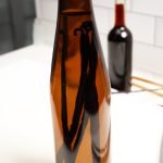 recipe card for homemade vanilla extract